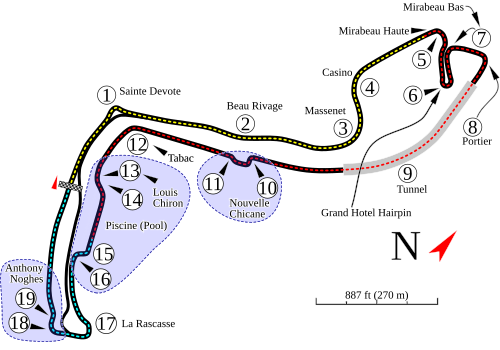 Monaco circuit